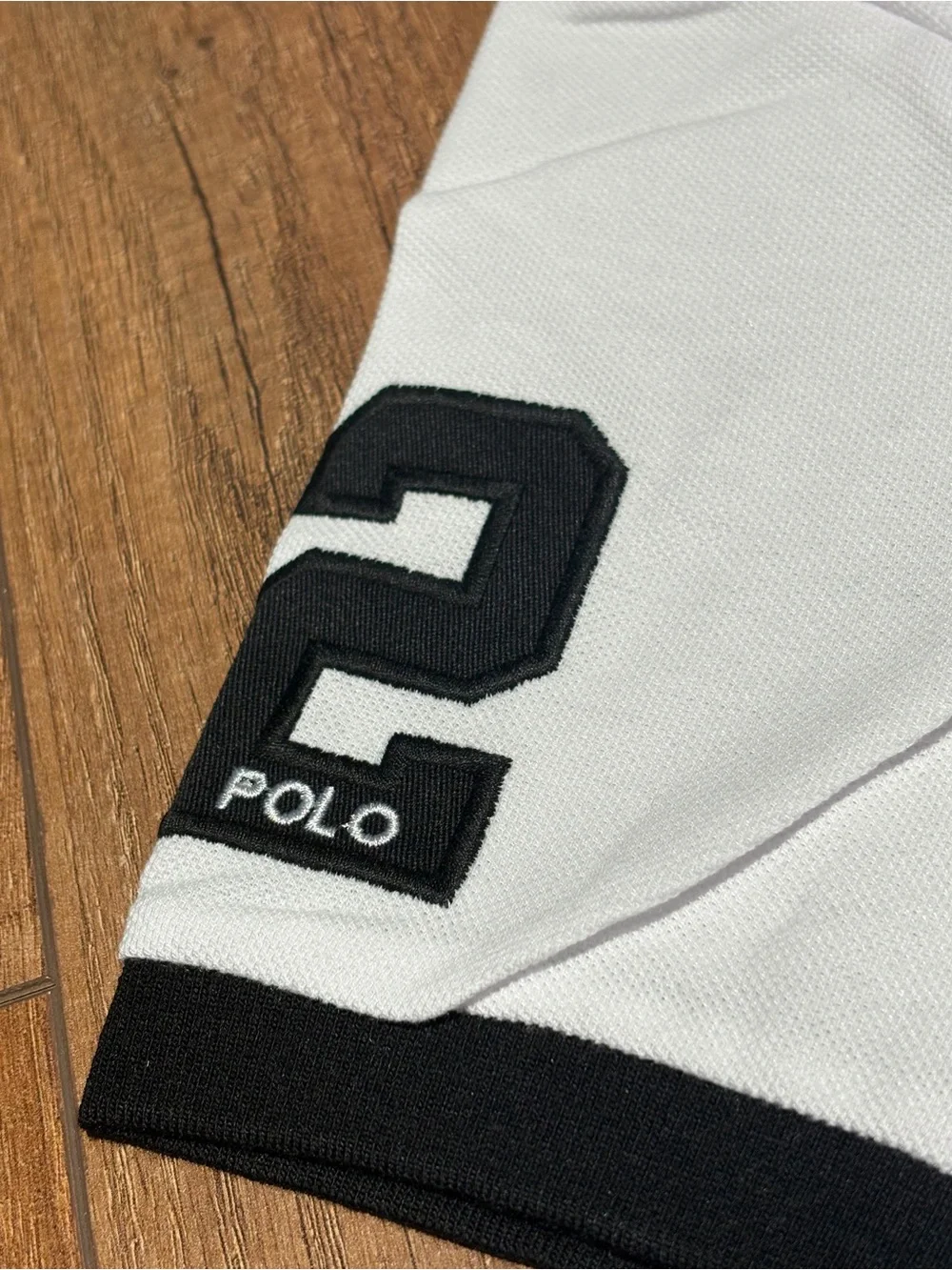 Polo Ralph Lauren Dubai White Polo Shirt Custom Slim Fit Brand New Mens Size M